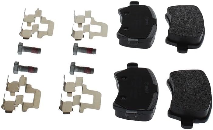 Bosch BP1120 Bremsbeläge - Hinterachse - ECE-R90 Zertifizierung - vier Bremsbeläge pro Set