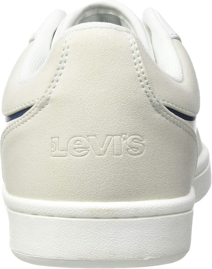Levi's Herren Billy 2.0 Sneaker 44 EU Brilliant White, 44 EU Brilliant White
