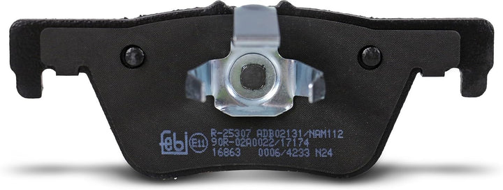 febi bilstein 16863 Bremsbelagsatz , 1 Stück