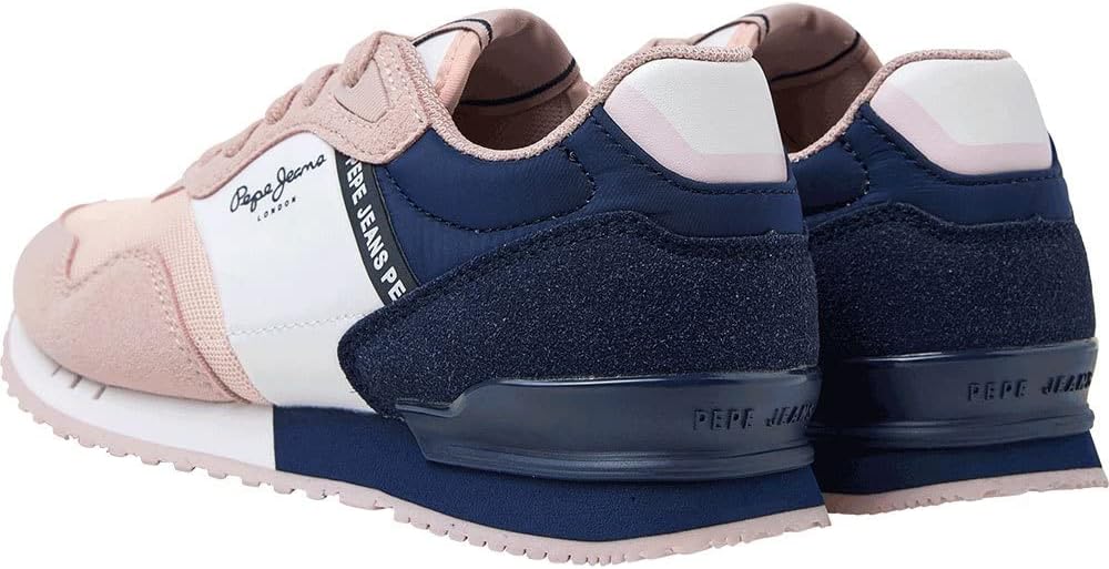 Pepe Jeans Mädchen London Basic G Sneaker 32 EU Soft Pink, 32 EU Soft Pink