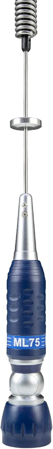 PNI ML75 CB Antennenpaket und PNI T601 Montagekabel, Länge 75cm, 26-28MHz, 300W, klappbar AM / FM-Mo
