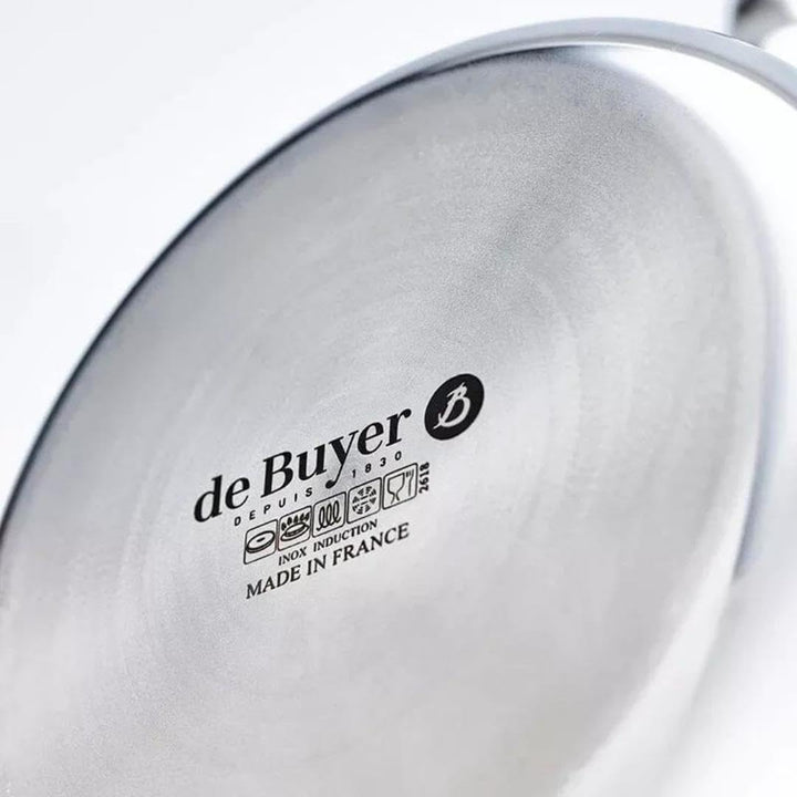 de Buyer - Stielkasserolle Affinity Mit Deckel - 20cm - 3746.20, Silber