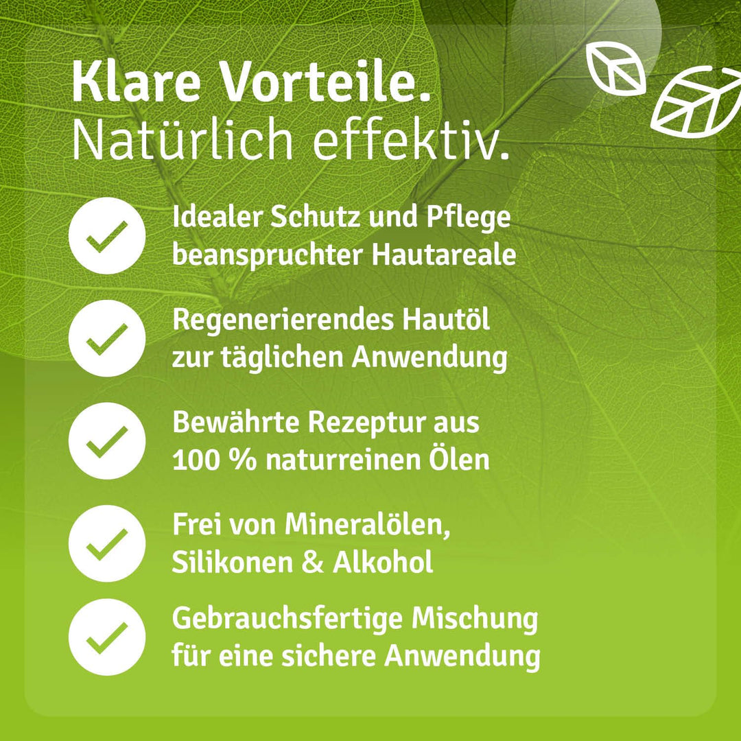 Casida Dekubi Öl Repair & Protect - Aromapflege mit 100% naturreinen Ölen für Dekubitusprophylaxe un