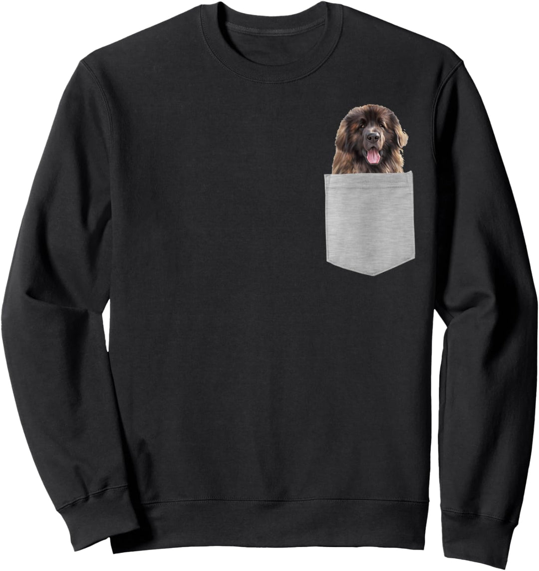 Dog in Your Pocket Leonberger Sweatshirt