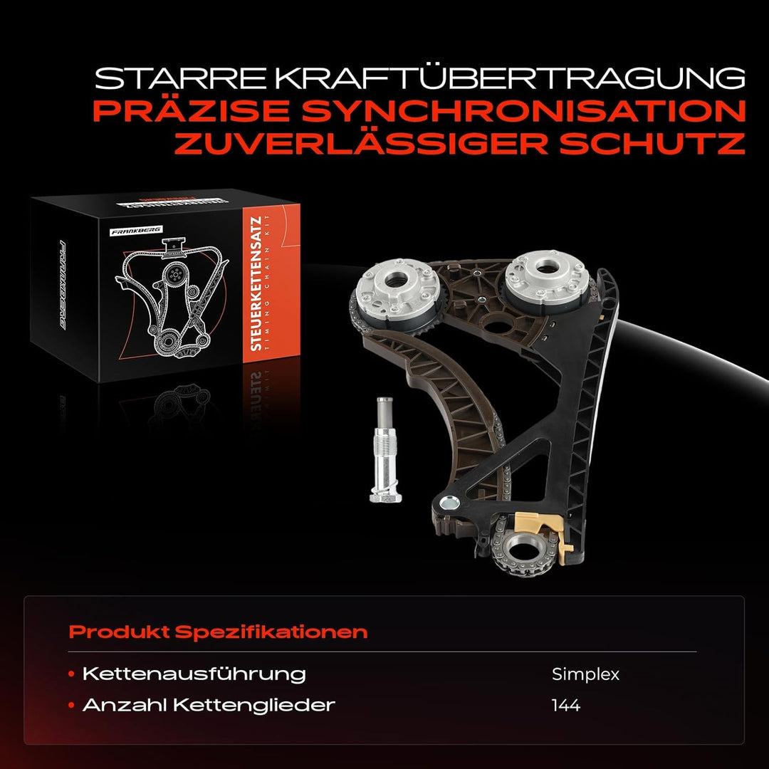 7x Steuerkettensatz für 1er E81 E87 E88 3er E90 E93 E92 E91 5er E60 Benzin 2006-2013 11367540346