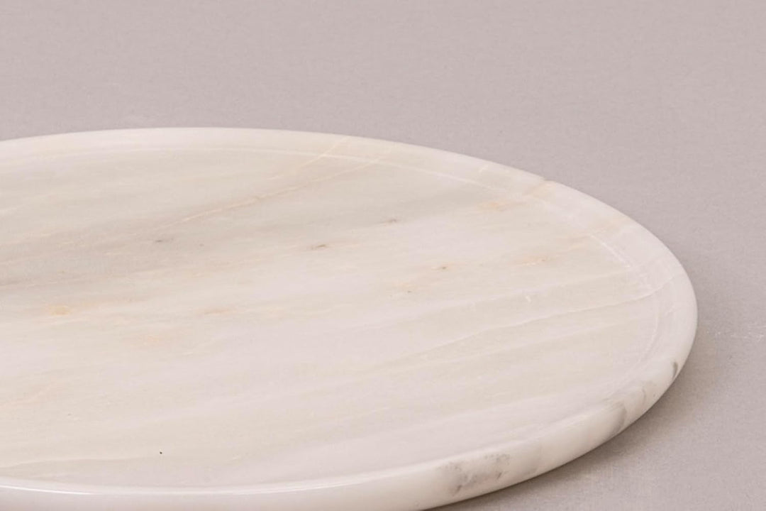 Marmor Tablett (Creme), Creme