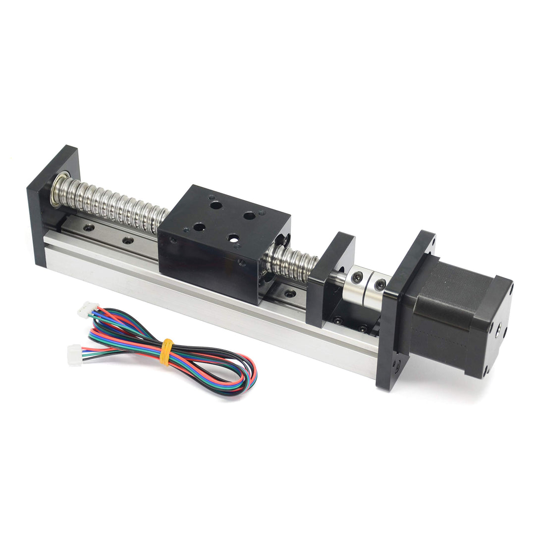 Zeberoxyz 150mm effektive Länge Linear Schienenführung Kugelumlaufspindel SFU1605 mit quadratischen