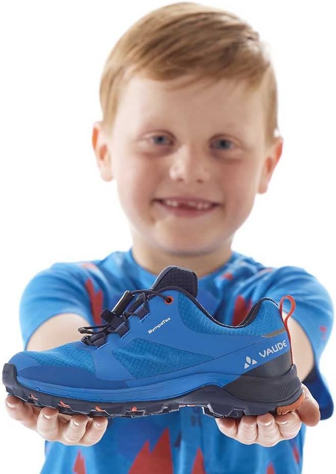 VAUDE Kinder-Outdoorschuhe “Lapita II Low STX”, Outdoor-Sportschuh für Jungen und Mädchen, wasserfes