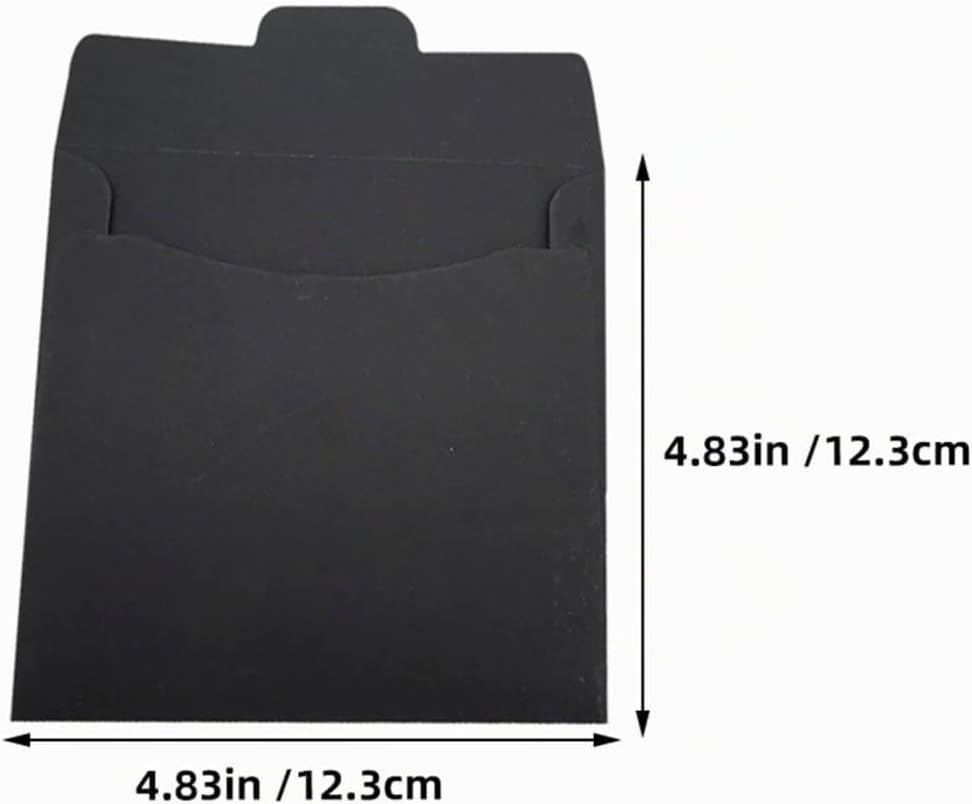 Cd-Hüllen 50 Stück Kraftpapier Dvd-Umschläge Halter Blanko Cd-Papier Karton Cd-Kraftpapier Aufbewahr
