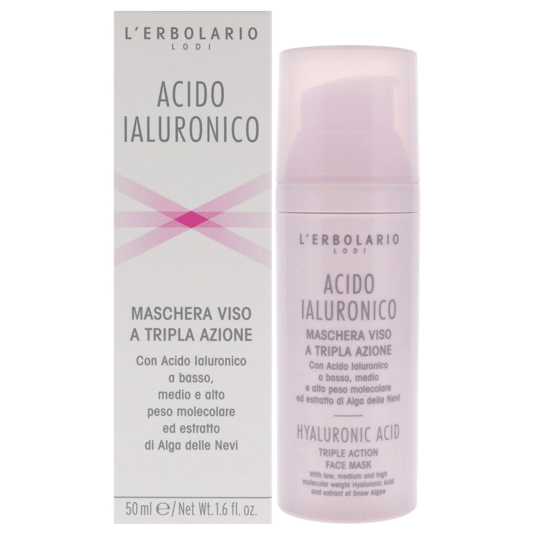 L'Erbolario Gesichtsmaske mit Dreifachwirkung, 50 ml