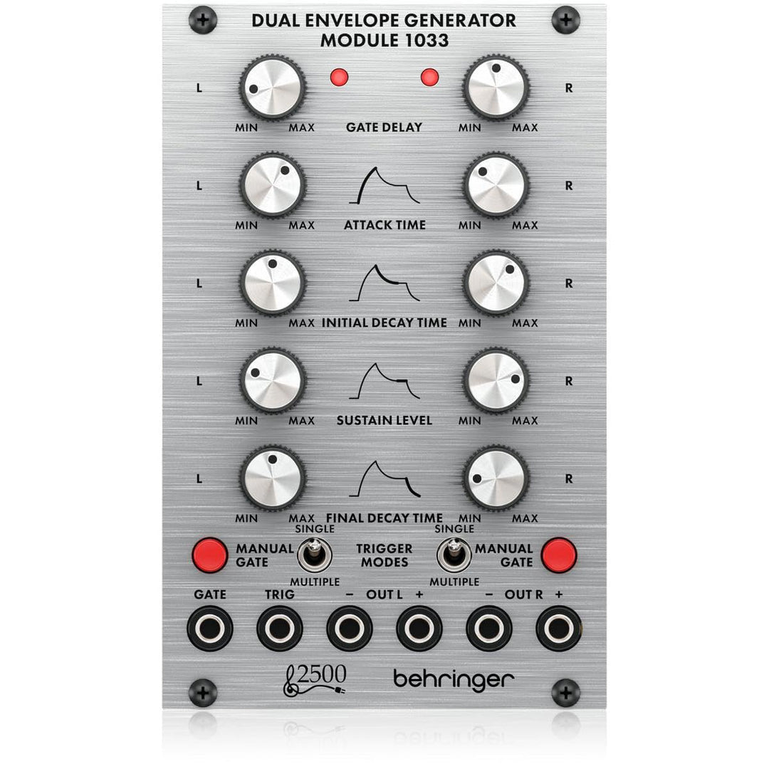 Behringer DUAL ENVELOPE GENERATOR MODULE 1033 Legendäres analoges Hüllkurvengeneratormodul der Serie