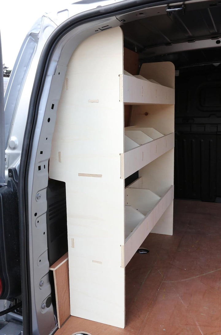 Vanify - Kompatibel mit Opel Combo L2 2019+ Fahrzeugeinrichtung Fahrzeugregale, Fahrerseite hinten R