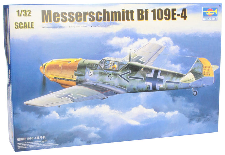 Trumpeter 02289 Modellbausatz Messerschmitt Bf 109E-4, Mittel