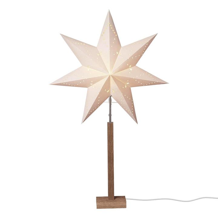Fensterstern mit Beleuchtung | Weihnachtsdeko Fenster Beleuchtet| Weihnachtsdeko Innen | Papierstern