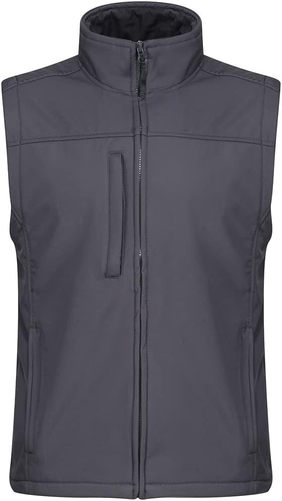 Regatta Flux Softshell-Weste für Herren (1 Stück) S Grau, S Grau
