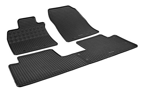 Gummi Fussmatten passend für Toyota Avensis Kombi/Limousine ab 2009 (T27) AZUGA AZ10092428 Gummimatt