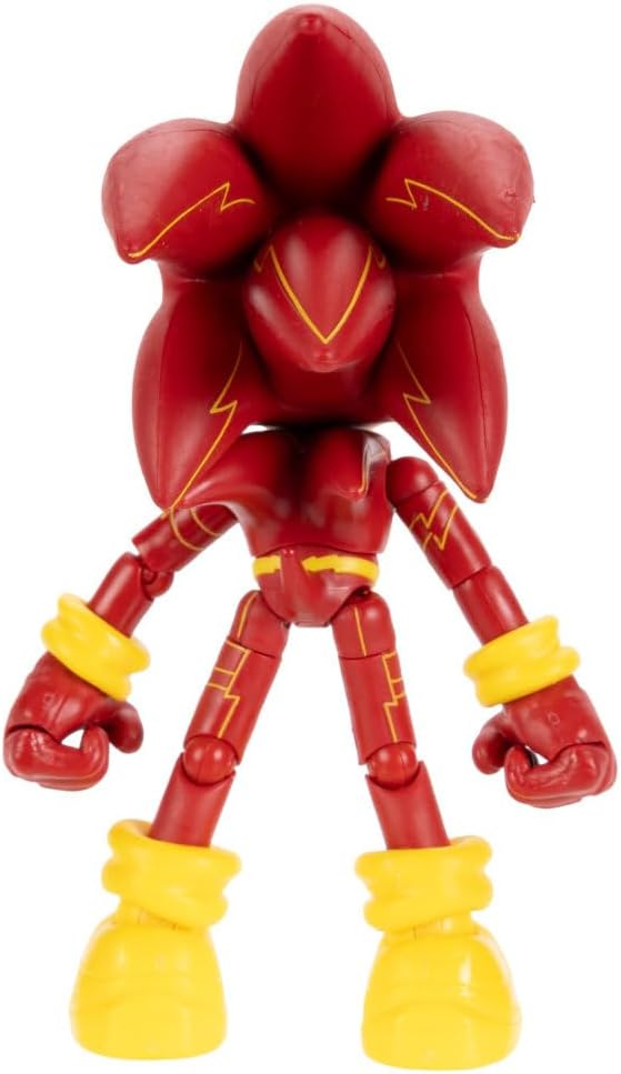 Sonic The Hedgehog DC x Sonic Sonic als The Flash – 13 cm grosse Actionfigur, offiziell lizenziert v