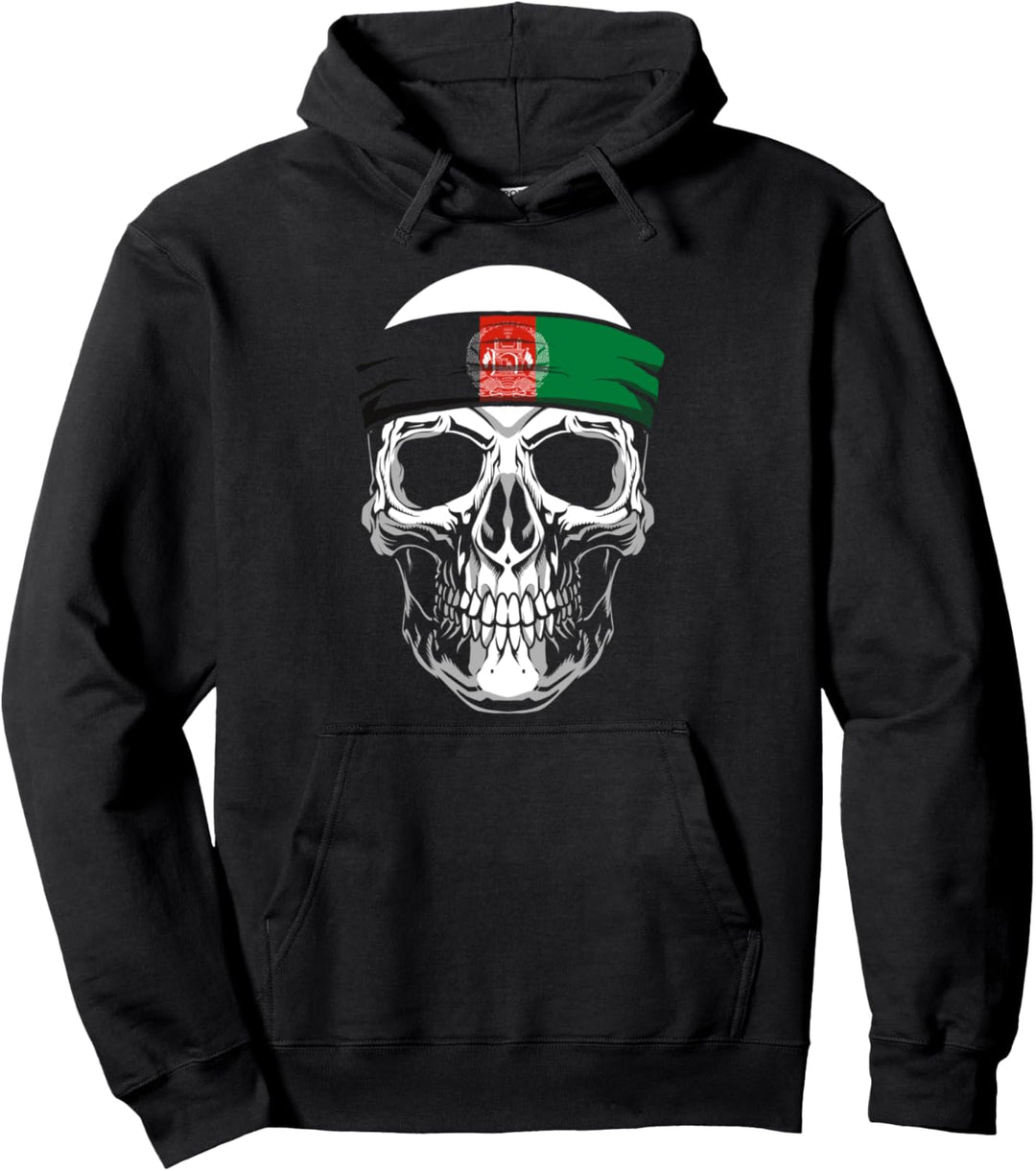 Nationalität Herkunft Land Staat - Totenkopf Afghanistan Pullover Hoodie