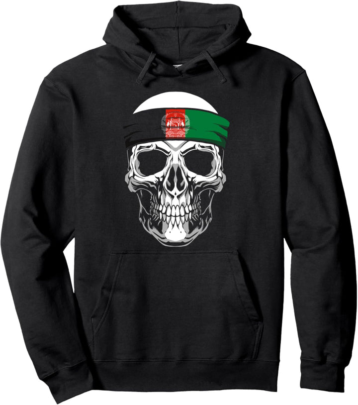 Nationalität Herkunft Land Staat - Totenkopf Afghanistan Pullover Hoodie