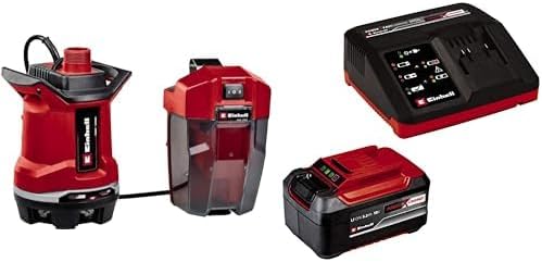 Einhell Akku-Schmutzwasserpumpe GE-DP 18/25 Li Power X-Change (18 V, 7.500 L/h Fördermenge, 5 m Förd
