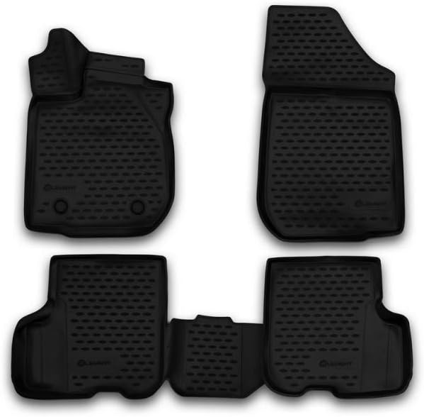 Element Passgenaue Premium Antirutsch Gummi Fussmatten - Dacia Logan/Logan MCV