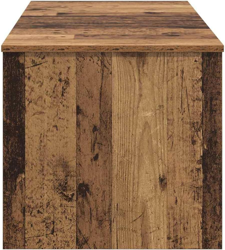 vidaXL Couchtisch Altholz 102 x 50,5 x 46,5 cm Holzwerkstoff, Eleganter Wohnzimmertisch, rechteckige