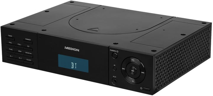 MEDION LIFE E66346 Stereo Unterbauradio mit Bluetooth 2.1, PLL UKW Radio, 20 Senderspeicher, AUX, sc