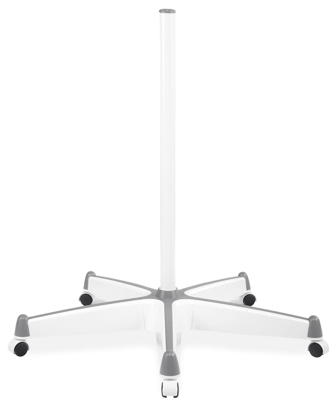 Showlite RS-100W Rollenstativ für Lupenleuchte (5 Standfüsse mit Rollen, Höhe: 70 cm, Rohrdurchmesse