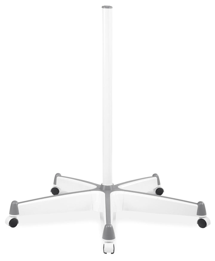 Showlite RS-100W Rollenstativ für Lupenleuchte (5 Standfüsse mit Rollen, Höhe: 70 cm, Rohrdurchmesse