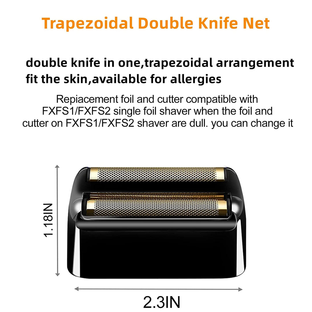 Ersatzscherteil Kompatibel mit BaByliss Folienrasierer FXFS2G/FXFS2 Rasierer,Elektrorasierer Scherko