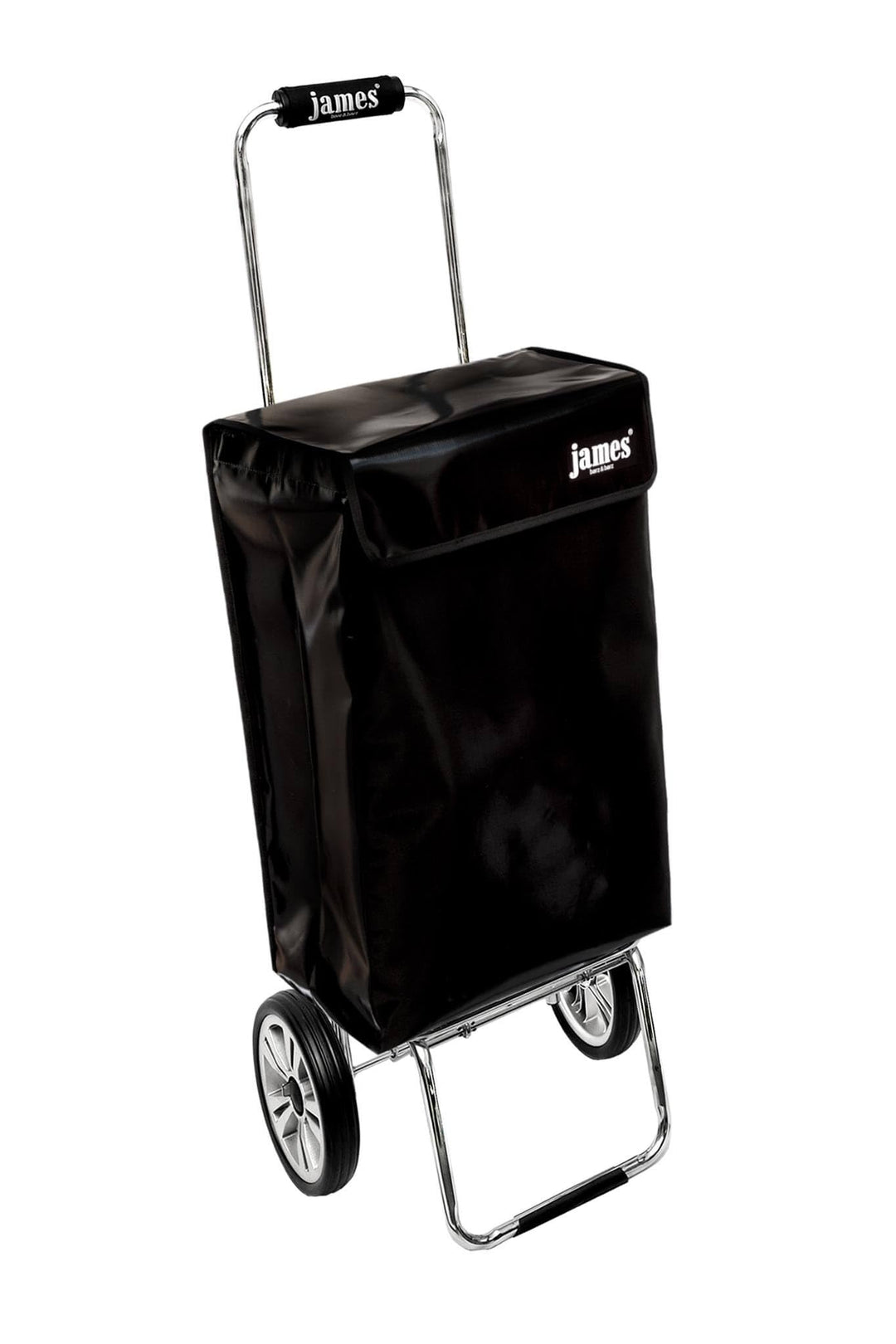 james® Einkaufstwagen Design BLACKY Deluxe, moderner Einkaufstrolley, bunter Lifestyle Trolly, Rollk