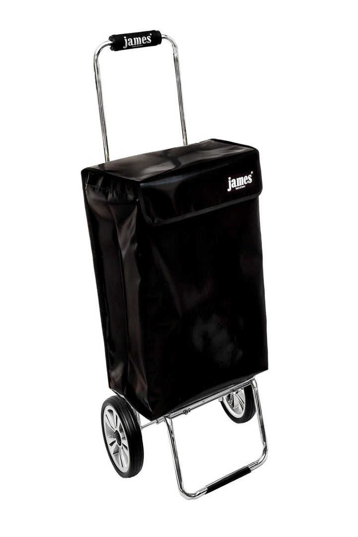james® Einkaufstwagen Design BLACKY Deluxe, moderner Einkaufstrolley, bunter Lifestyle Trolly, Rollk