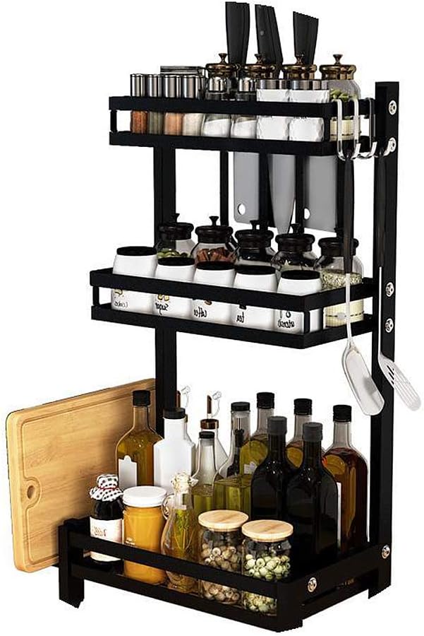 Spülschrank Organizer Aufbewahrung, 3 Etagen Unter Waschbecken Regal, Küchen Spülschrankregal, Auszi