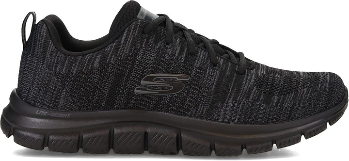 Skechers Herren 232298 BBK Sneaker 42 EU Black Knit Black Trim, 42 EU Black Knit Black Trim