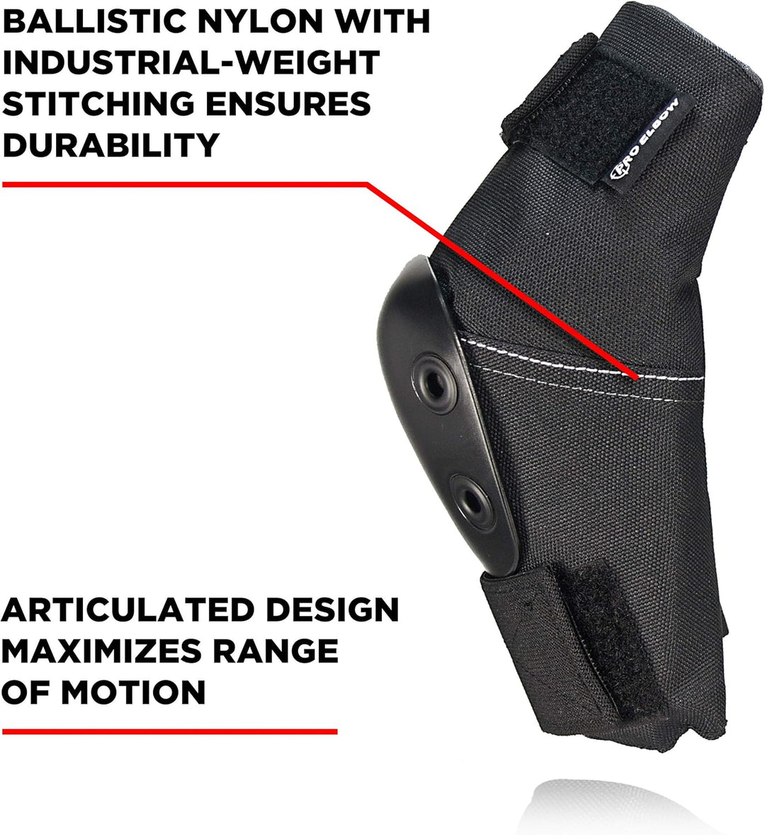 Killer Pads Schutzausrüstung Elbowpads Pro S Schwarz, S Schwarz
