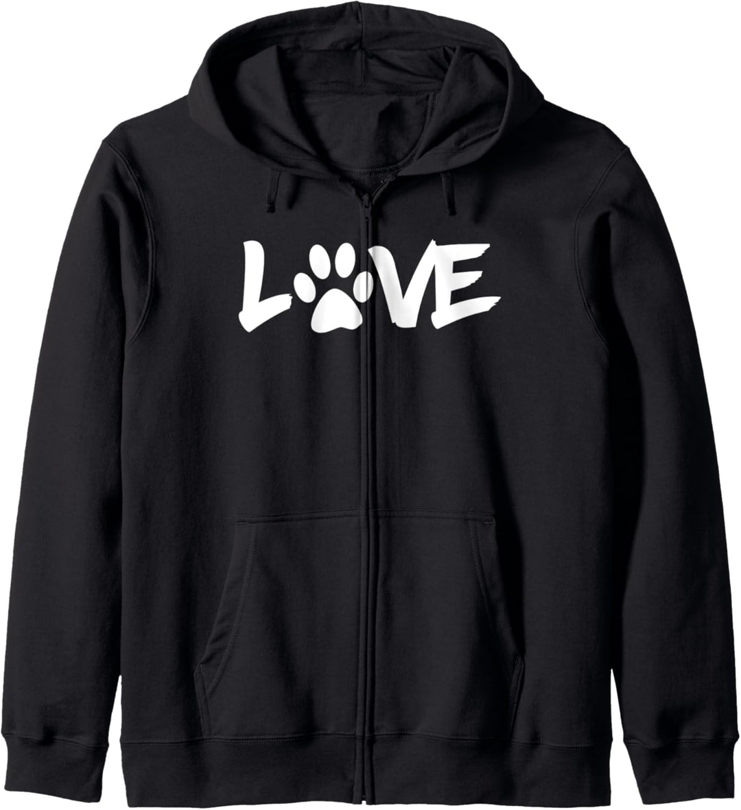 LOVE Hundeliebe - Geschenk für Frauchen und Herrchen Kapuzenjacke