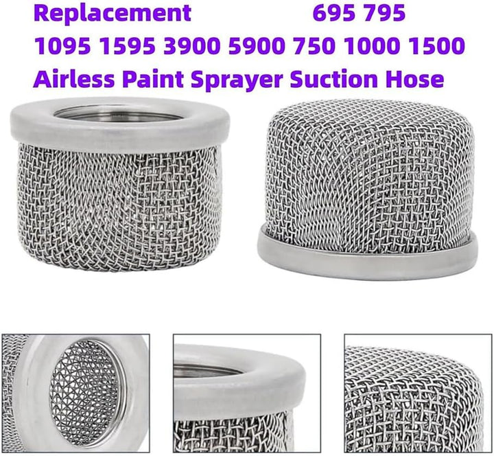 181072 287032 244067 Airless-Sprühfiltersieb-Set für 695 795 1095 1595 3900 5900 7900 Spritzgerät Er