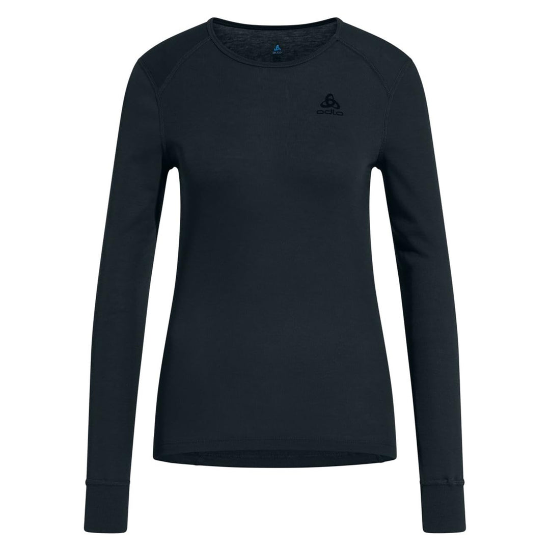 Odlo Thermounterwäsche Merino 200 | Merino Unterwäsche für Herren | Langarm-Thermoshirt mit Kragen u