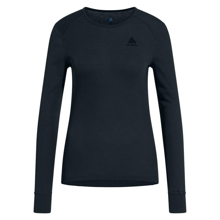 Odlo Thermounterwäsche Merino 200 | Merino Unterwäsche für Herren | Langarm-Thermoshirt mit Kragen u
