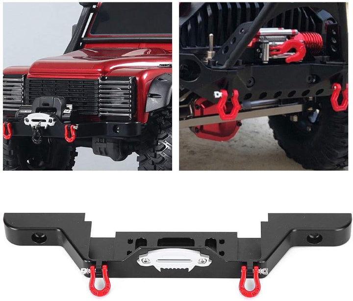 1/10 Frontstossstange, Hochfeste RC Frontstossstange Langlebig für 1/10 RC Crawler für Axial SCX10 T