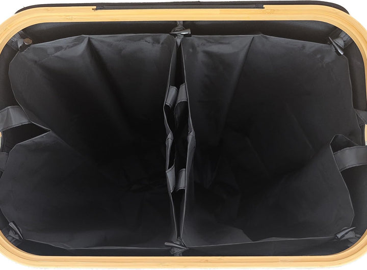 Relaxdays Pfandflaschen Sammelbehälter, 170 L, bis 100 Flaschen, 2 Beutel, Flaschensammler für Glas