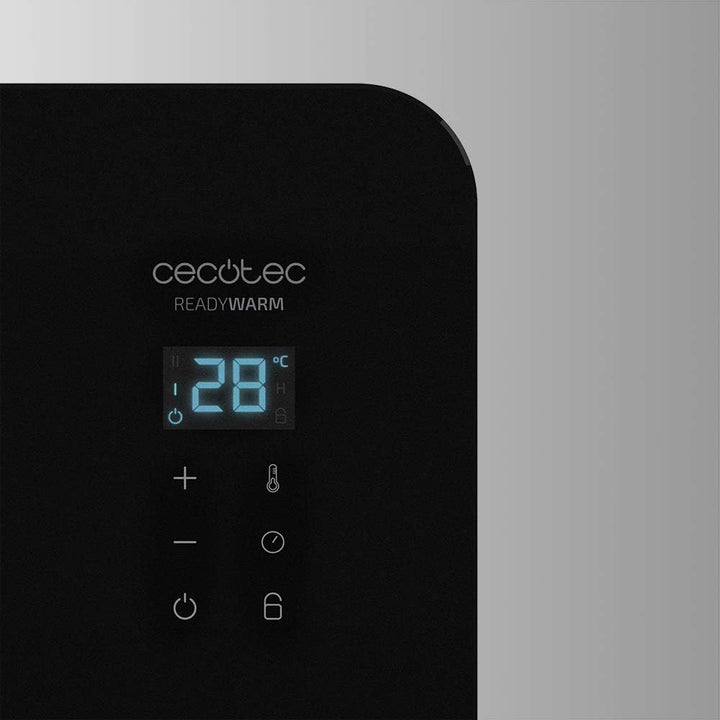 Cecotec Glass Convector Ready Warm 6770 Crystal Connection. 2000 W, WiFi-Steuerung, einstellbares Th