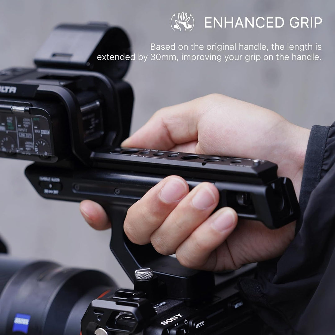 Tilta XLR-Verlängerungshalterung, kompatibel mit Sony FX3 mit 1/4-Zoll-Inbusschlüssel, sichere Verbi
