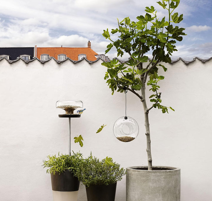EVA SOLO | Futterring | Mundgeblasenes Glas, leicht zu reinigen | Outdoor Futterspender zum Aufhänge