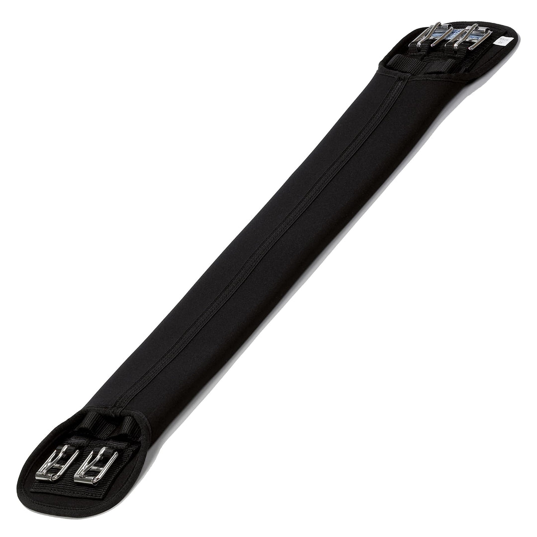 Stübben Neopren-Sattelgurt Kurzgurt ohne Elastikzug Schwarz 55cm, Schwarz 55cm