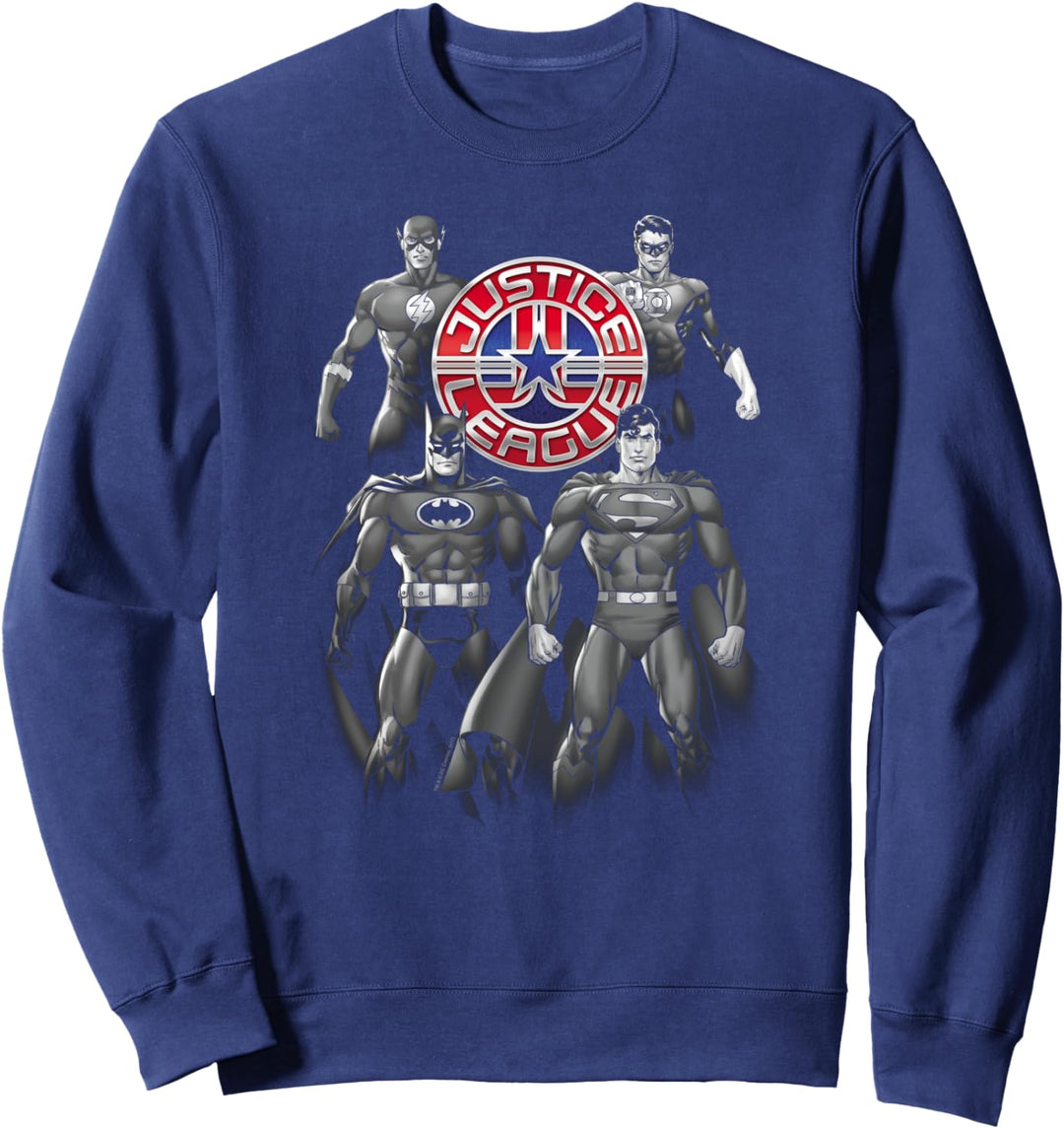 Justice League Shades of Gray Sweatshirt