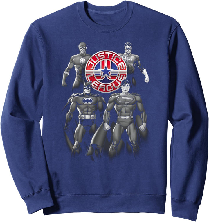 Justice League Shades of Gray Sweatshirt