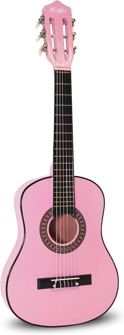 Music Alley MA-51 Classical Acoustic Guitar Kids Guitar and Junior Guitar Pink, Pink