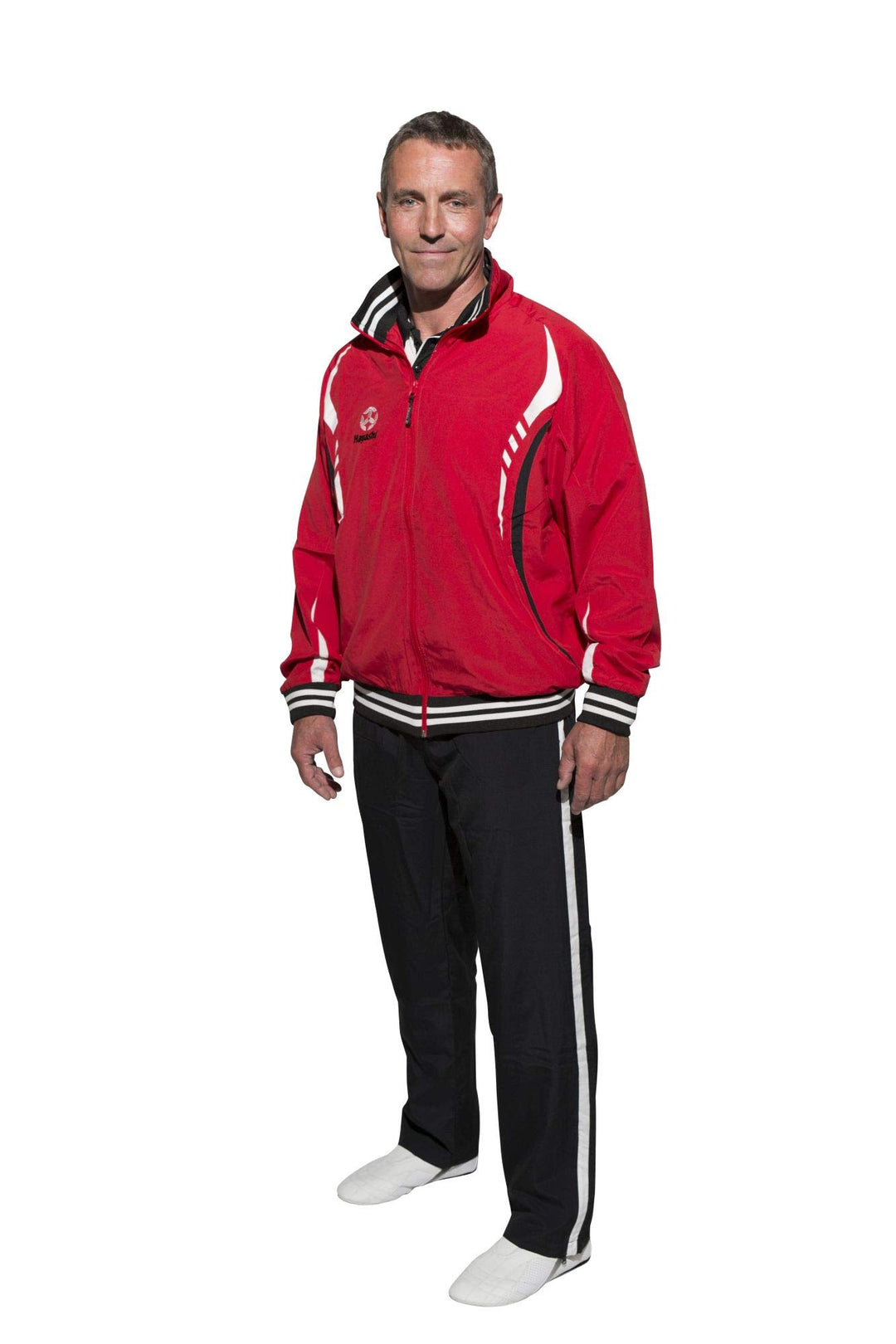 Hayashi Trainingsanzug S Rot - Schwarz, S Rot - Schwarz
