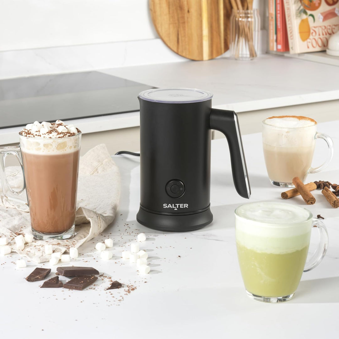 Salter Chocolatier Heissschokoladenbereiter - 4-in-1 Automatischer Milchaufschäumer, heisser & kalte